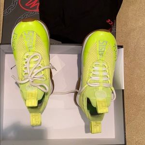 Versace Neon Sneakers. ..